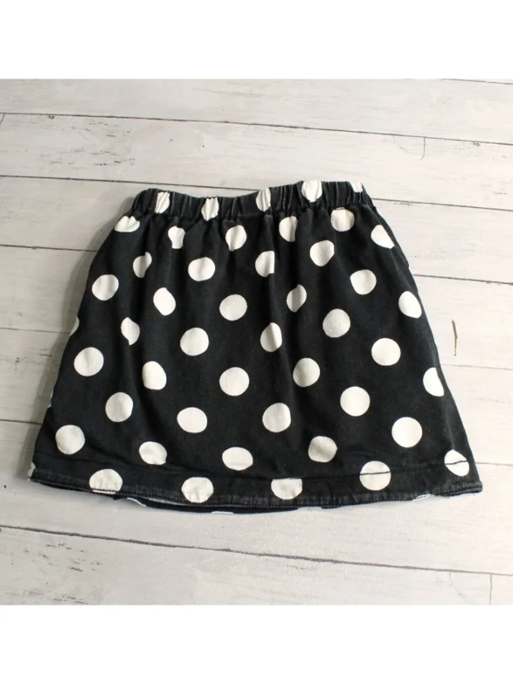 Gymboree Girl's Reversible Skirt Size 4 Purrfectly Fabulous Black White